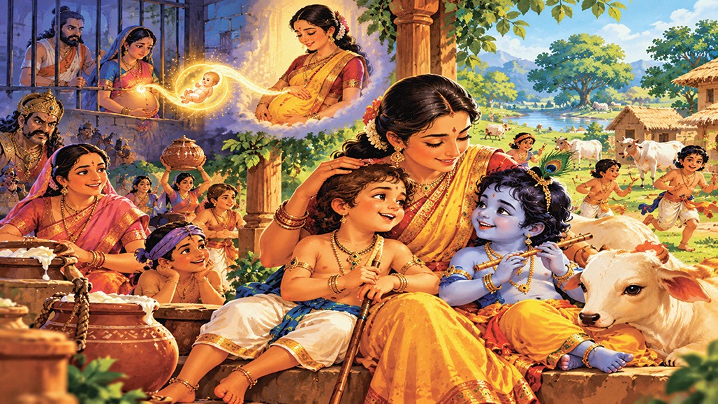 Rohini and the Childhood of Krishna