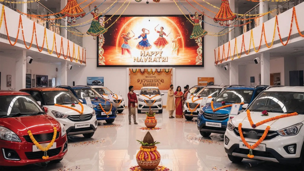 નવરાત્રીમાં  વાહનોનું રિટેલ  વેચાણ ૧૧ લાખને પાર