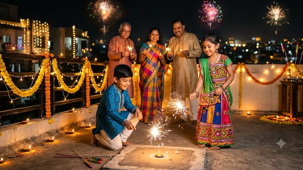 વડોદરા: દિવાળીમાં ફટાકડા ફોડતાં સાવધાન! આગથી બચવા ફાયર વિભાગની માર્ગદર્શિકા જાહેર