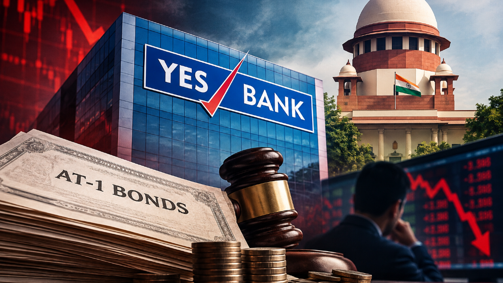 Supreme Court Hits Hard: Yes Bank Faces ₹14,000 Crore Blow, Shares Plunge 14%