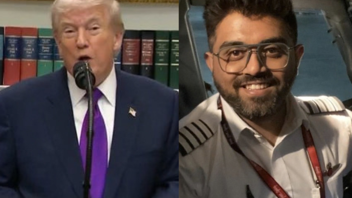 ‘He Was a Hero’: Trump Hails Indian Pilot Smit Machchhar After flydubai Cockpit Attack