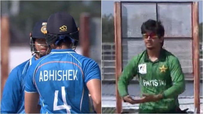 IND vs PAK ફાઈનલમાં પાકિસ્તાની બોલરના 'બેબી સેલિબ્રેશન' પર અભિષેક શર્માનો વળતો જવાબ
