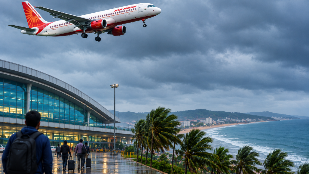 Air India Issues Travel Advisory as Cyclone Arnab Threatens Flights to Visakhapatnam, Vijayawada