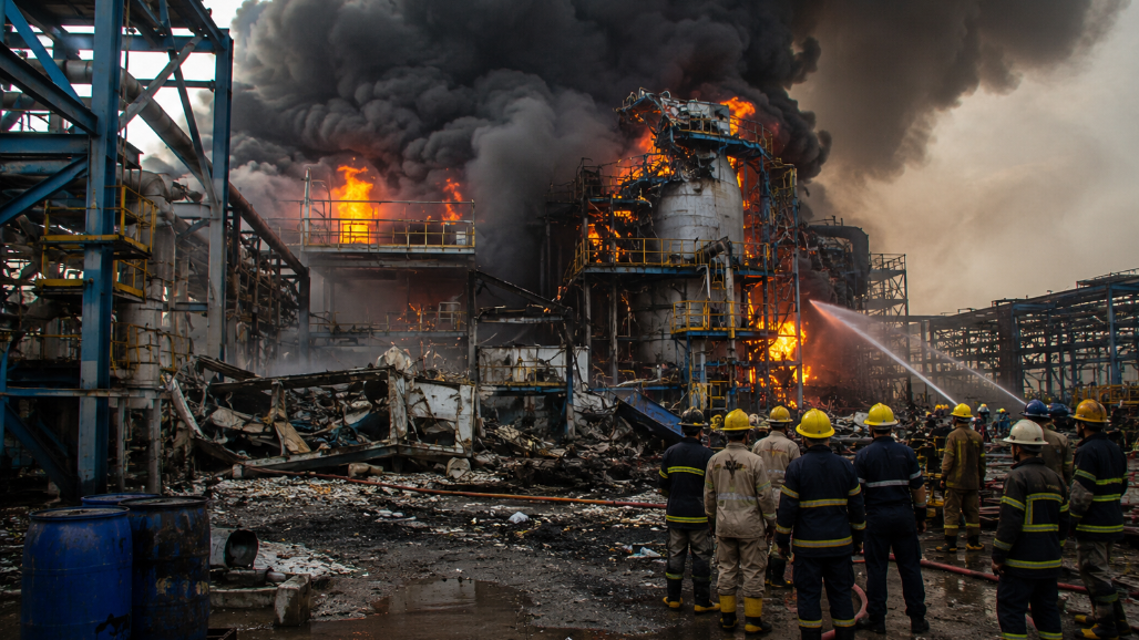 Bharuch Pharma Plant Reactor Blast Kills Five Workers in Vagra GIDC