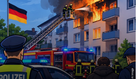 Three Indians Killed In Germany Building Fire; Romanian Resident Arrested For Murder
