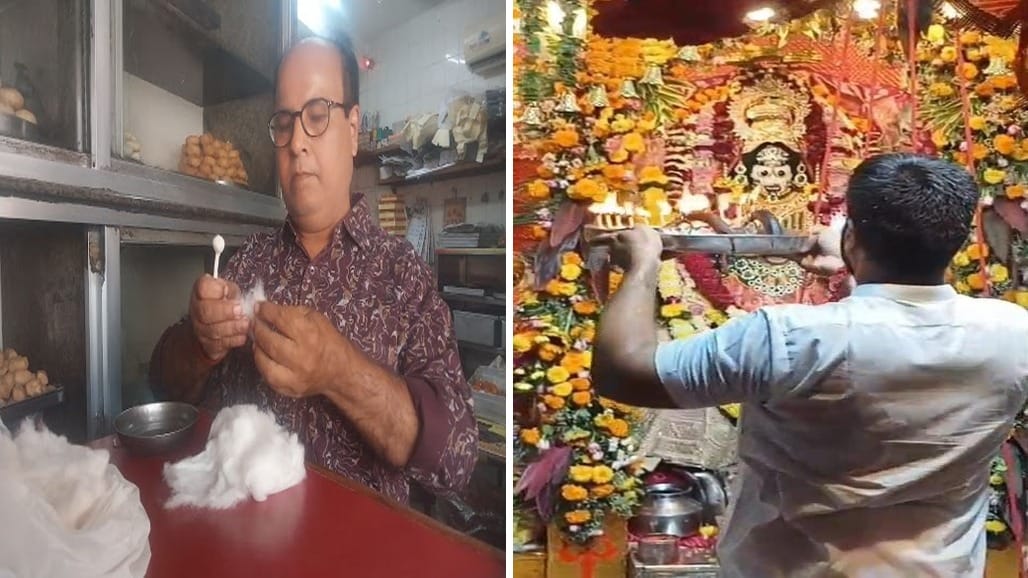 સુરતના અંબાજી મંદિરમાં 20 વર્ષથી ભક્ત મુકેશ ઠક્કરની આસ્થાની જ્યોત દિવેટમાં ઝળહળે છે