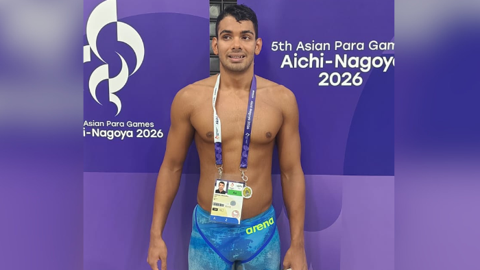 Himanshu Nandal Claims Bronze in Men’s 400m Freestyle at Asian Para Games