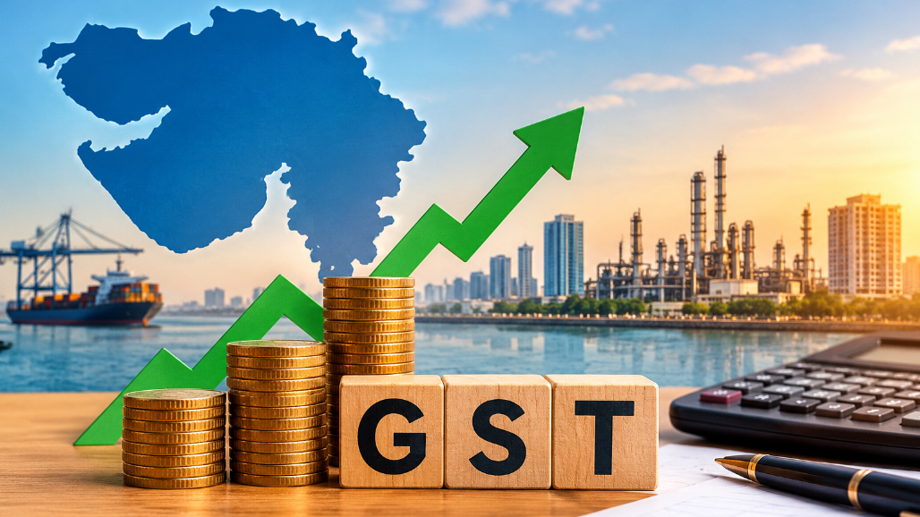 Gujarat GST Collection Surges 35% to ₹8,167 Crore in September 2026