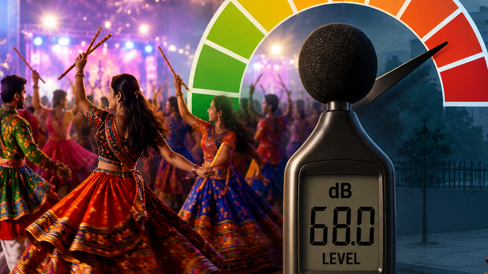 Gujarat High Court Orders Night Checks on Loudspeaker Noise as Navratri Garba Venues Violate Silent Zone Limits