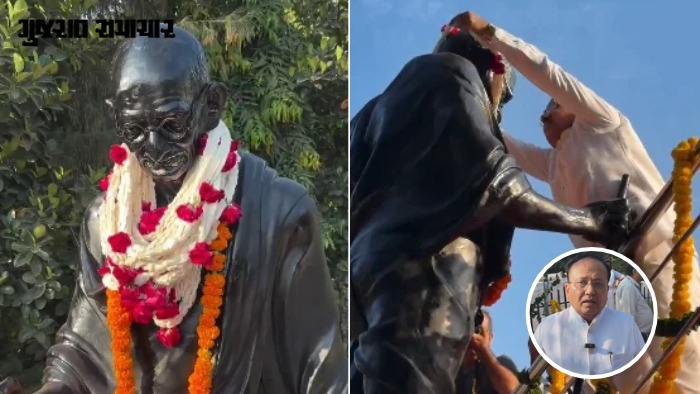 VIDEO: સુરતના સાંસદનો ગાંધી બાગમાં બફાટ, ગાંધી જયંતીને ગણાવી દીધી 'પુણ્યતિથિ', વીડિયો વાઈરલ થતાં ટ્રોલ થયા