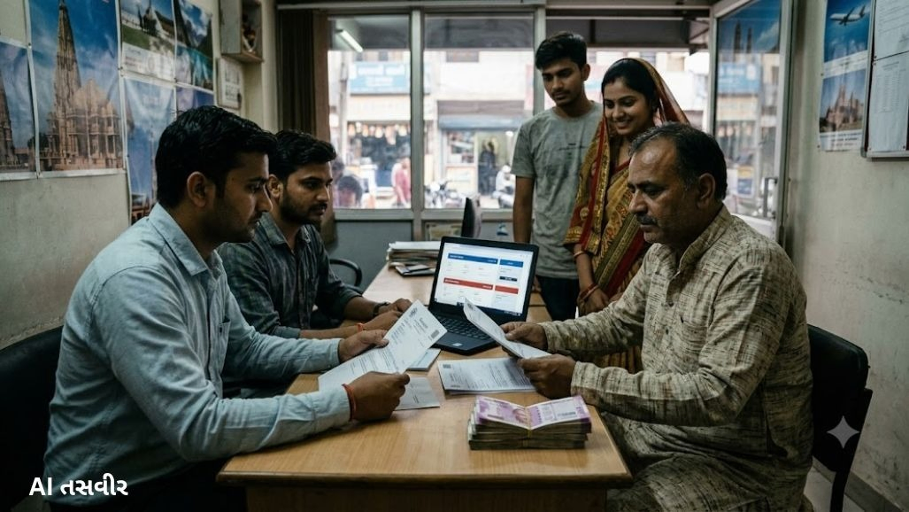 અમેરિકાના ફેક ઈ-વિઝા બતાવી અમદાવાદના વેપારી સાથે 80 લાખની ઠગાઈ, 6 શખસો સામે ફરિયાદ