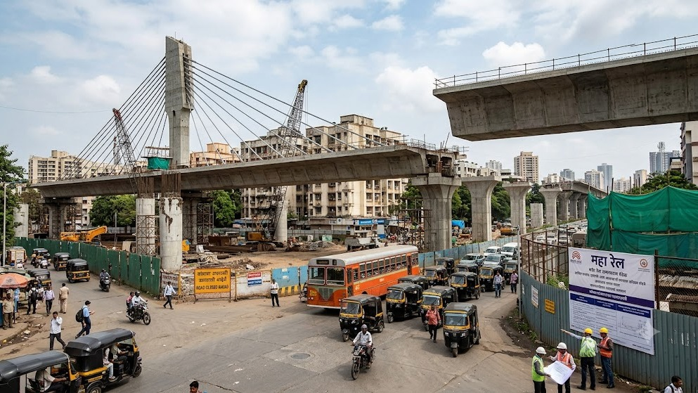 Ghatkopar Bridges On Collision Course, Maharashtra Rail Forced To ...