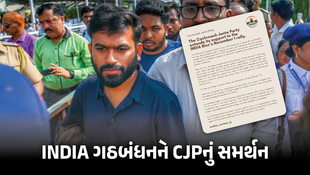 CEC-SIR વિરુદ્ધ CJPની મોટી જાહેરાત, 1 નવેમ્બરની રેલીમાં INDIA ગઠબંધનને આપ્યું સમર્થન