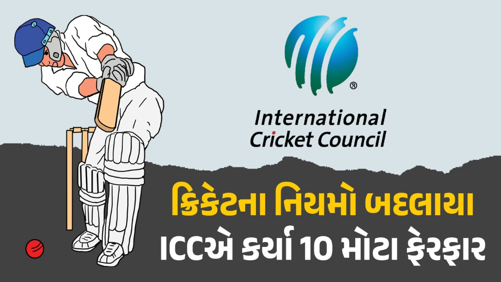 બેટર સમયસર તૈયાર નહીં થાય તો બોલિંગ ટીમને 5 રનનો ફાયદો... ICCએ આજથી ક્રિકેટ નિયમોમાં 10 મોટા ફેરફાર કર્યા