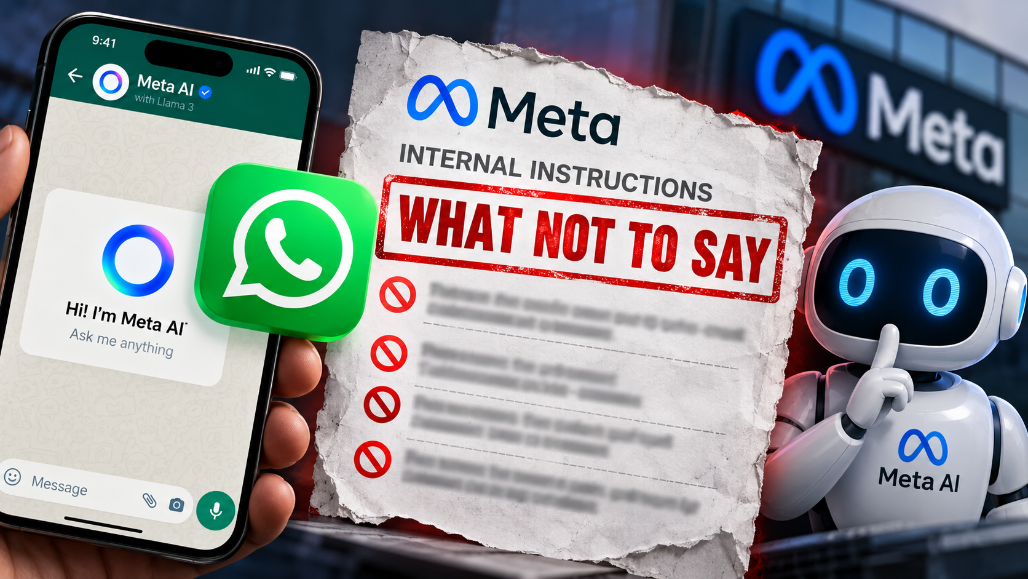 WhatsAppની મોટી ભૂલ: Meta AI ચેટબોટ માટેની ગુપ્ત સૂચનાઓ વેબસાઇટના કોડમાંથી થઈ લીક