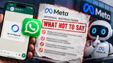 WhatsAppની મોટી ભૂલ: Meta AI ચેટબોટ માટેની ગુપ્ત સૂચનાઓ વેબસાઇટના કોડમાંથી થઈ લીક WhatsAppની મોટી ભૂલ: Meta AI ચેટબોટ માટેની ગુપ્ત સૂચનાઓ વેબસાઇટના કોડમાંથી થઈ લીક