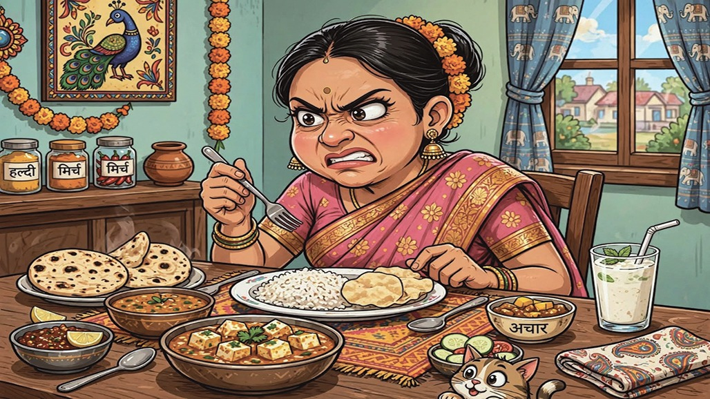 છરી-કાંટાથી ખાશો તો ગાશો કાંટા લગા હાય લગા...