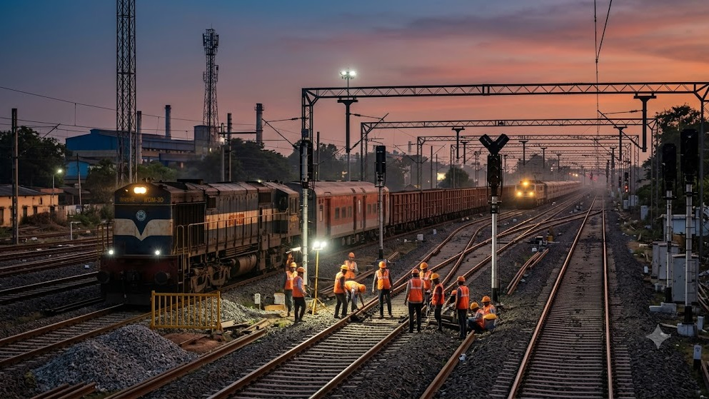 Four Trains Through Ahmedabad Division Cancelled Due To Jharsuguda Yard Work