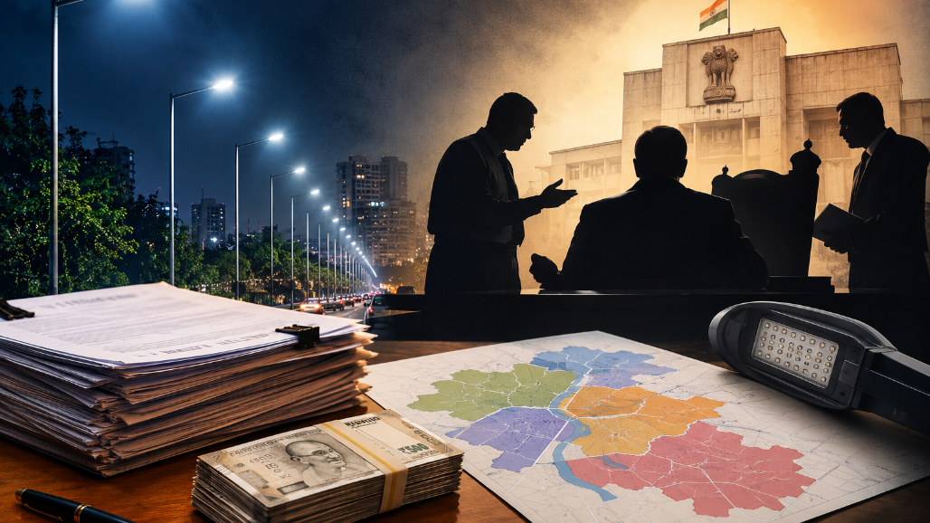 GS Scam Expose: Committee Reins In AMC Officials as Fresh Snag Hits AMC's ₹400 Crore Streetlight Tender