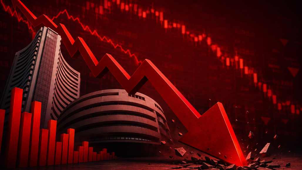 Stocks Crash: Broad-Based Selling Erases Over ₹10 Lakh Crore in Investor Wealth, Sensex Down 1045, Nifty Lost 317 Points