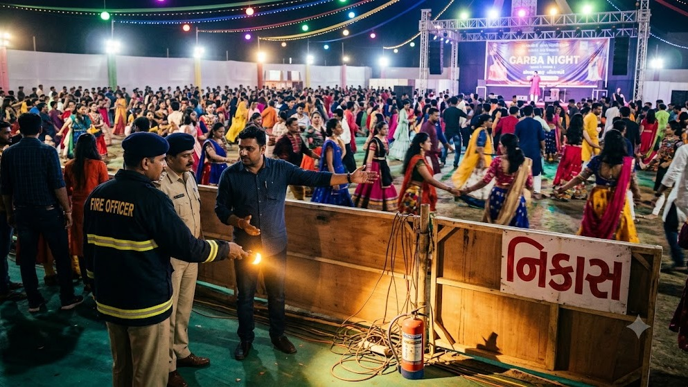 Jigardan Gadhvi’s ‘Sachi Navratri’ Garba held without fire noc Questions Raised Over Safety Checks