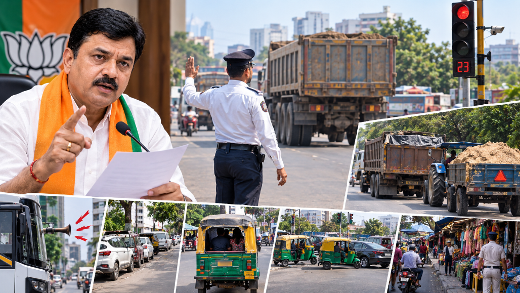 Surat Traffic Policing Under Scanner As BJP MLA Kumar Kanani Questions Action Against Heavy Vehicles