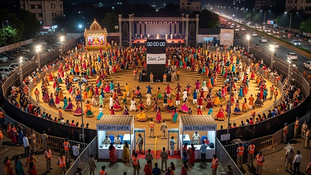 Navratri 2026: Police Issue 44 Rules for Garba Events; Loudspeakers Off at Midnight