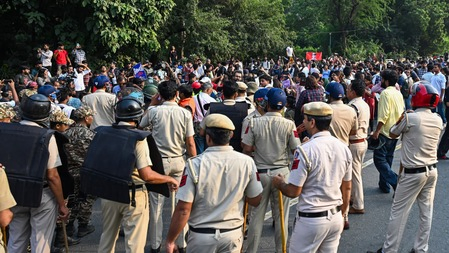 India Rejects UN Concerns Over Delhi Protest, Calls Its Remarks Interference