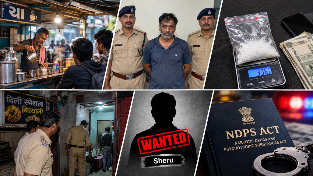 Ahmedabad: Tea Stall Operator Held With MD Drugs in Rakhiyal; Police Hunt for Supplier ‘Sheru’