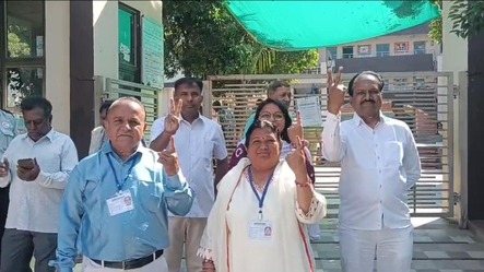 Gandhinagar Civic Polls Record 5.9% Turnout in First Two Hours as Voting Begins Across Gujarat