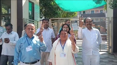 Gandhinagar Civic Polls Record 5.9% Turnout in First Two Hours as Voting Begins Across Gujarat