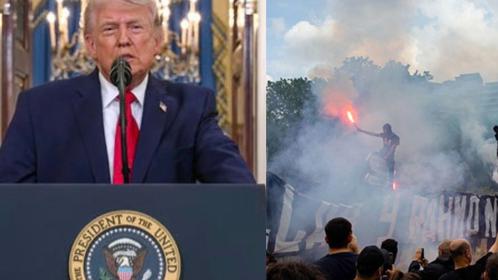 Trump Links France Student Protests to ‘Migration and Islam’