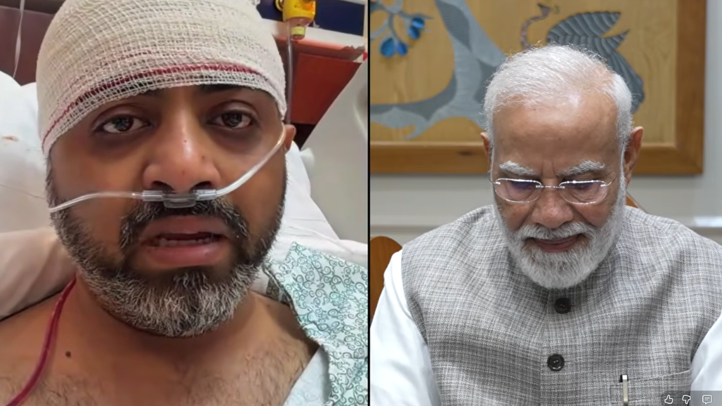VIDEO | 'હું હનુમાન ચાલીસાના પાઠ કરતો રહ્યો': PM મોદી સાથે વાતચીતમાં ભાવુક થયા પાઈલટ સ્મિત મચ્છર