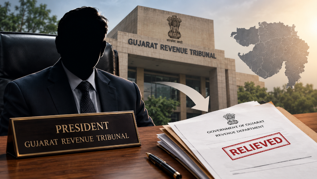 Gujarat Revenue Tribunal President Atulkumar Raval Axed in Major State Administrative Overhaul