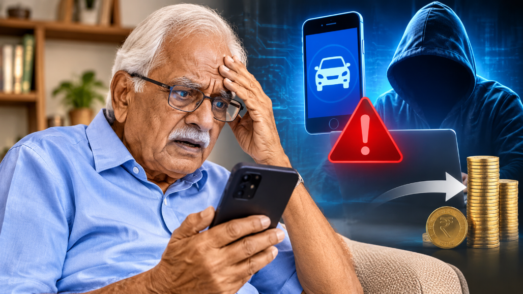 Ahmedabad: Fake mParivahan App Allegedly Drains ₹10.77 Lakh From 81-Year-Old Retired Professor