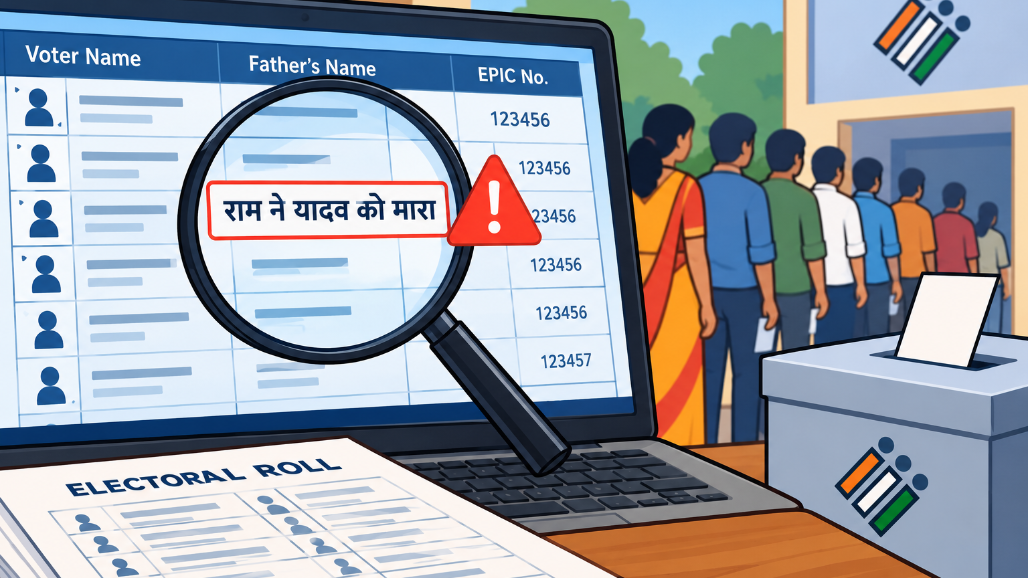 ‘Ram Ne Yadav Ko Maara’: EC Explains Software Glitch Behind Bizarre Hindi Translations In UP MLC Voter Rolls