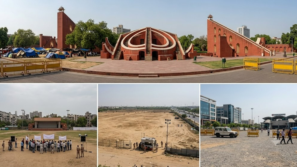 Not Jantar Mantar But Ramlila Maidan, Burari Ground and CBD Grounds are New Protest Sites: Delhi Police Notifies