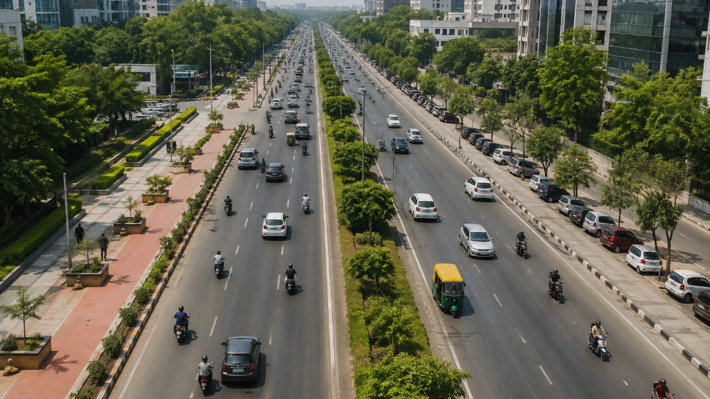 Ahmedabad’s ₹43-Crore Mansi Circle–Himalaya Mall Road Project Put on Hold Over Traffic, Parking Concerns