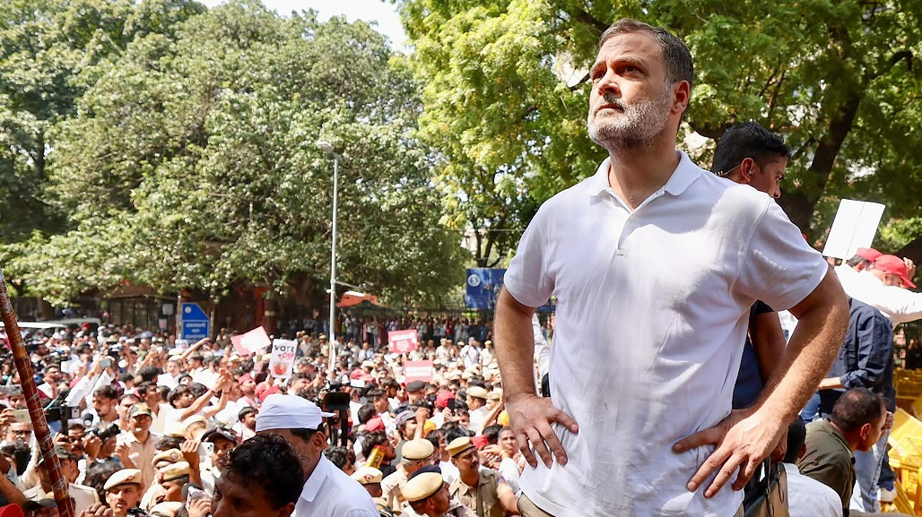 “There are 45 FIRs against me, My Goal is 100,” Rahul Gandhi Refuses to Back Down After Akashwani Bhawan Sit-In