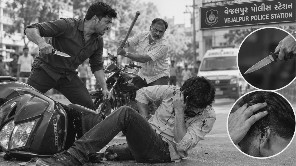 Ahmedabad: Two-Wheeler Collision Escalates Into Knife Attack; Father-Son Duo Booked