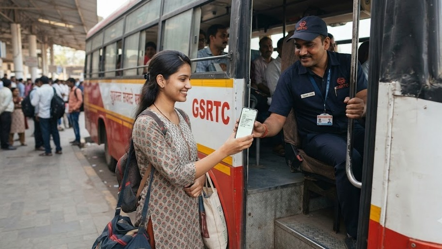 GSRTC Counter Ticket SMS Now Valid For Travel, No More Paper Tickets Mandatory