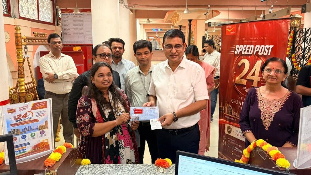 Ahmedabad GPO Launches 24 Speed Post Service, Promises Next-Day Delivery to Mumbai, Navi Mumbai and Thane