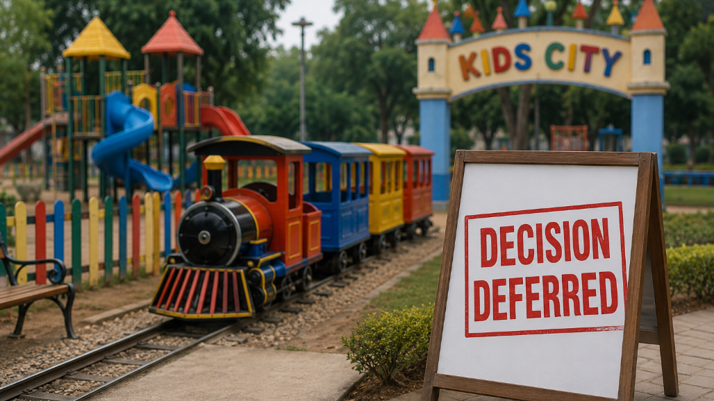AMC Defers Kids City and Toy Train Proposals, Returns Garden Tender