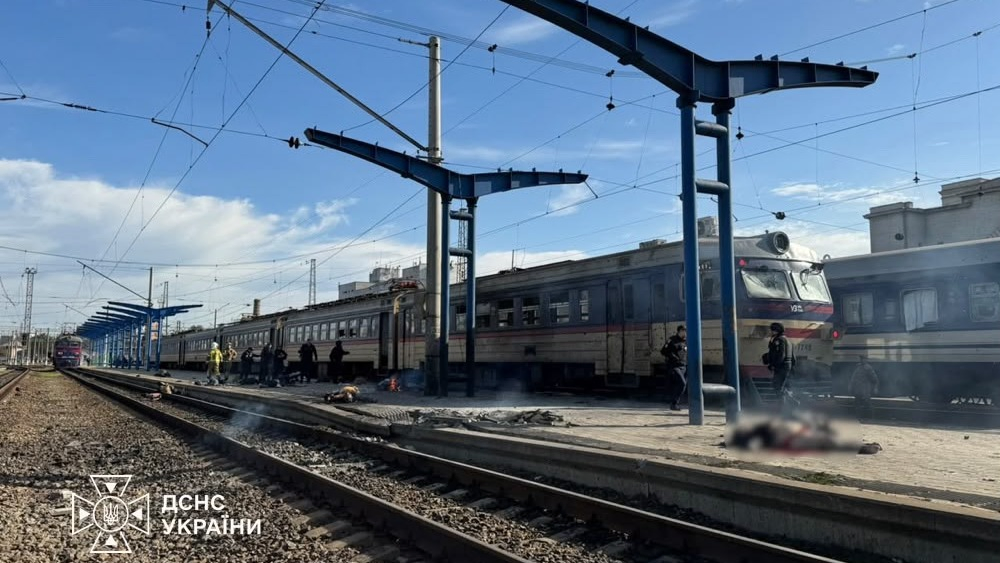 Russian Drone Strike On Trains In Ukraine Kills 13, Injures 10; Zelenskyy Demands Tougher Sanctions