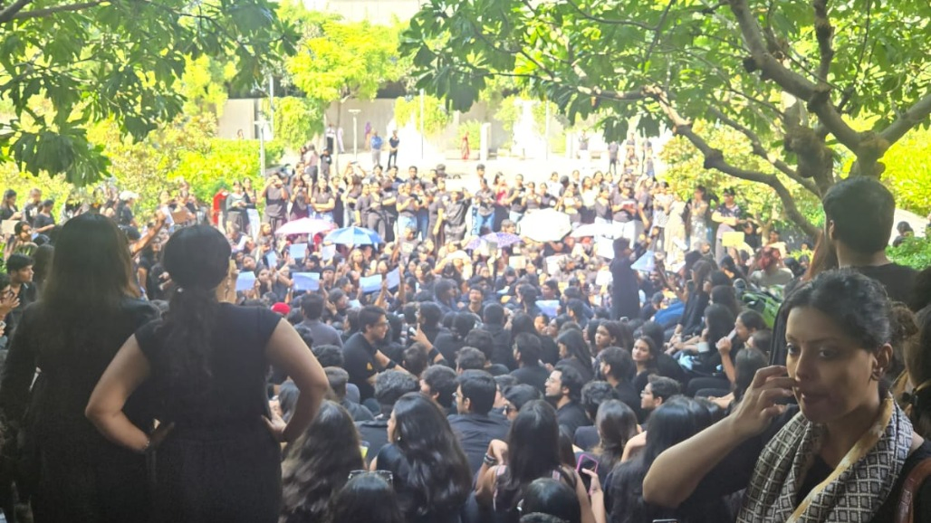 Nirma University Obscene Act Case: Police Register FIR After Girl Hostel Student’s Complaint