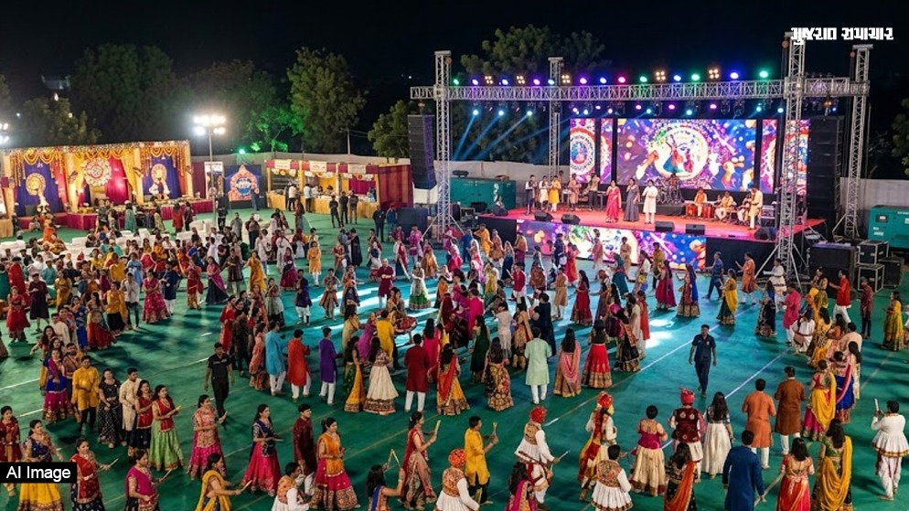 પાર્ટી પ્લોટ ગરબાના 40 વર્ષ : રૂ. 12ની ટિકિટના 1200, આયોજન ખર્ચ 50 હજારથી વધી 50 લાખે પહોંચ્યો