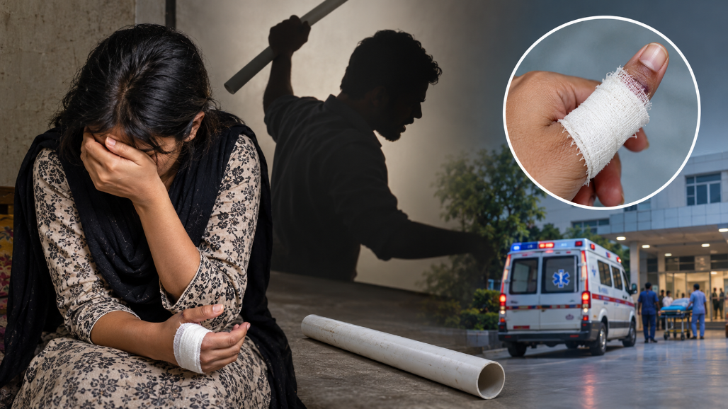 Forgot To Wash Mother-in-Law’s Saree, Ahmedabad Man Allegedly Breaks Wife’s Thumb With PVC Pipe