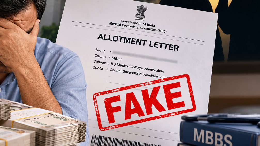 Ahmedabad School Principal Loses ₹22.75 lakh in MBBS Admission Scam