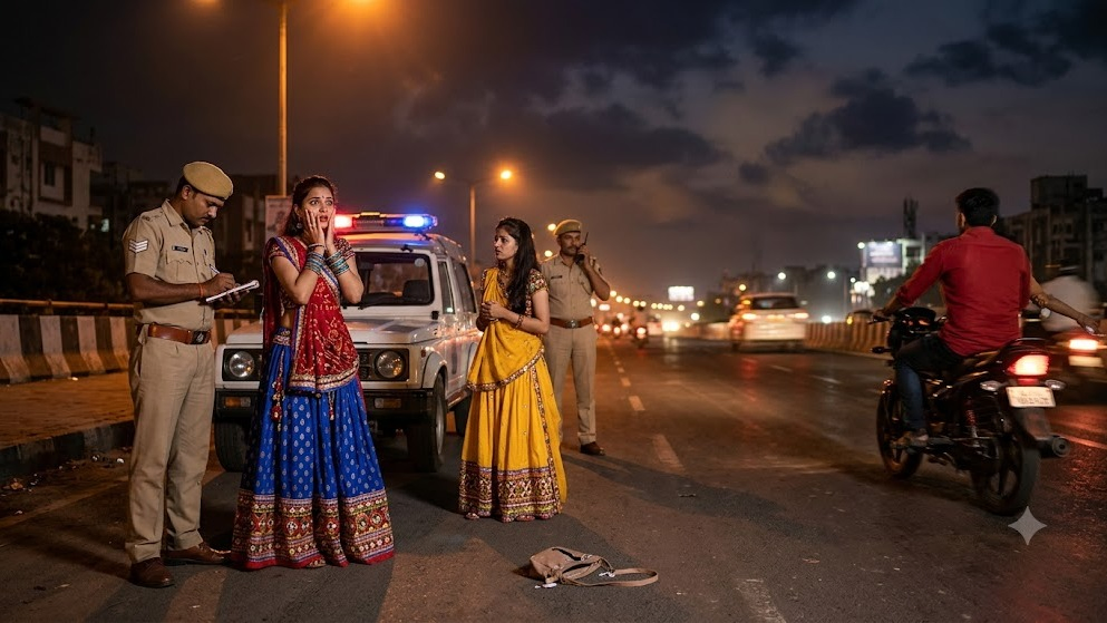 NID Student’s iPhone Snatched Near Anjali Bridge After Garba Night in ...