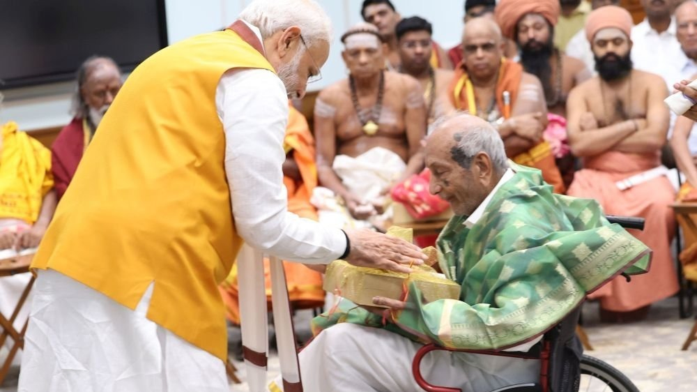 Thiru Vummidi Ethiraj, Craftsman Behind Parliament’s Sengol, Dies in Chennai